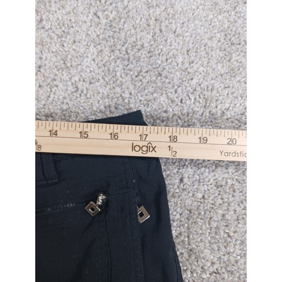 Jamie Sadock Women's Active Golf Shorts Size 16 Black Bermuda - Picture 5 of 8